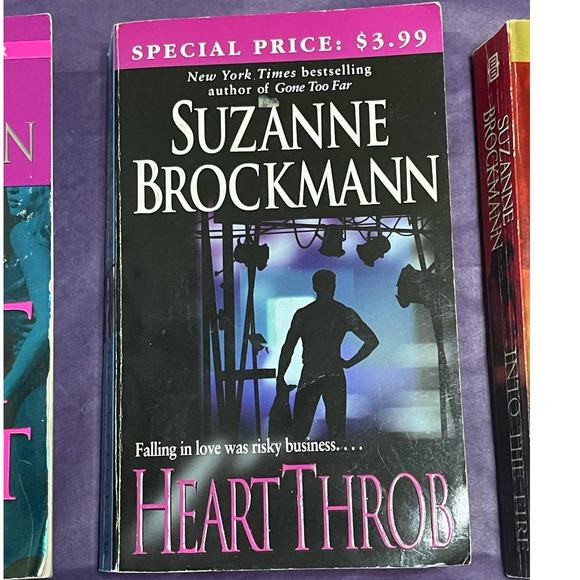 Suzanne Brockmann Lot of 3 Romance Suspense Novel - Picture 3 of 13